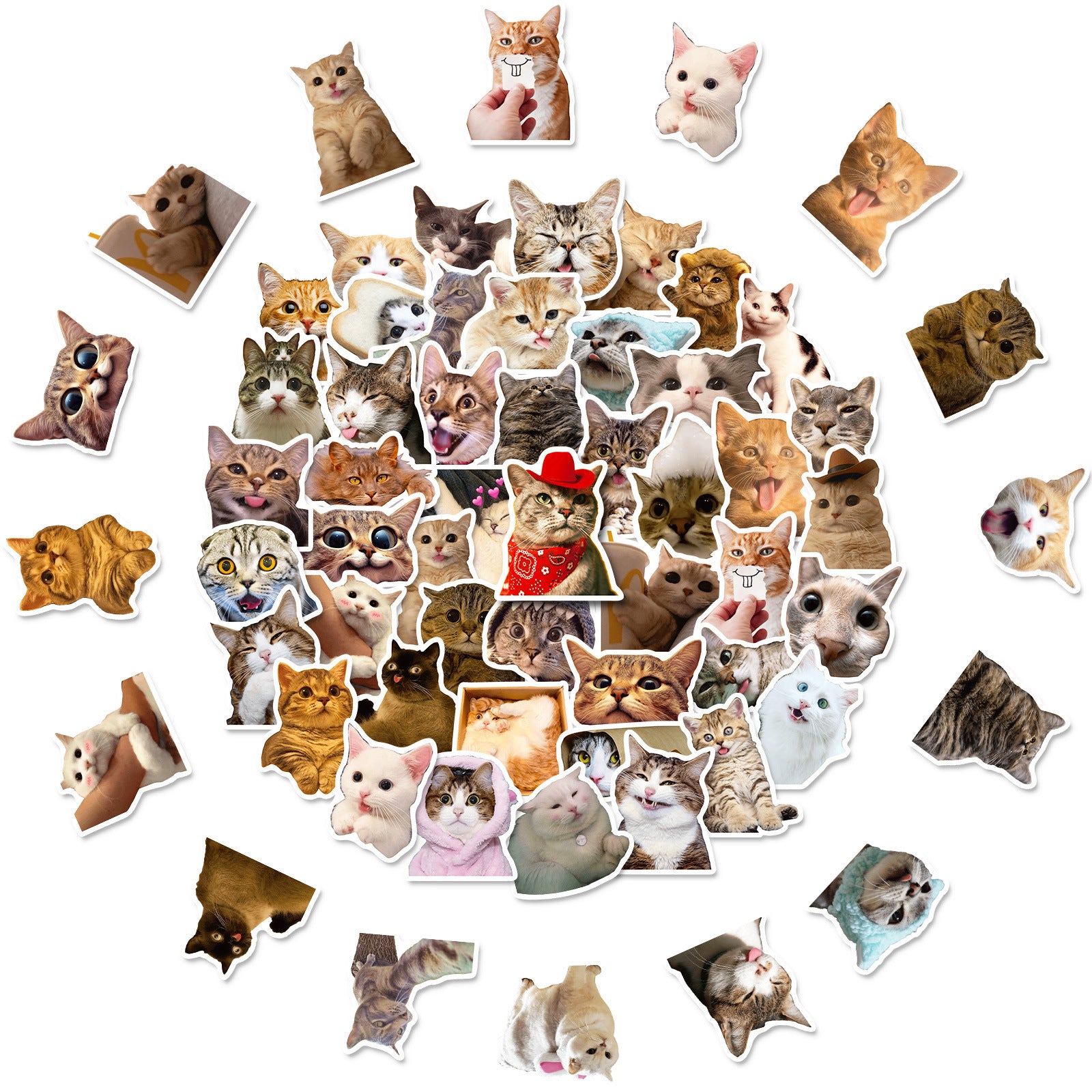 Wholesale 50pcs various styles of stickers personalized DIY decorative stickers unicorn waterproof stickers